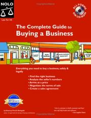 Cover of: The Complete Guide to Buying a Business