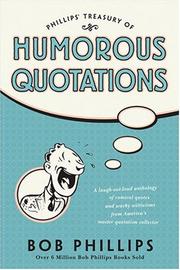 Cover of: Phillips' treasury of humorous quotations