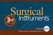 Cover of: Surgical Instruments: A Pocket Guide