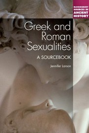Cover of: Greek And Roman Sexualities A Sourcebook