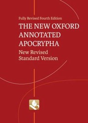 Cover of: The New Oxford Annotated Apocrypha by 