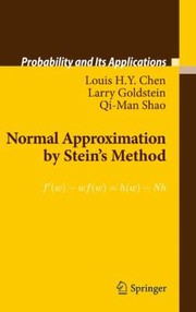 Cover of: Normal Approximation By Steins Method