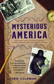 Cover of: Mysterious America by Loren Coleman