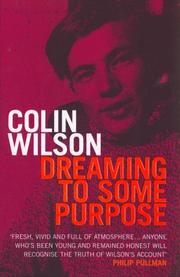Cover of: Dreaming to Some Purpose