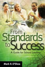 Cover of: From Standards to Success by Mark R. O'shea