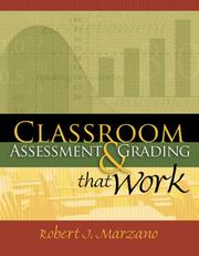 Cover of: Classroom Assessment & Grading That Work by Robert J. Marzano