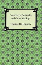 Cover of: Suspiria de Profundis and Other Writings