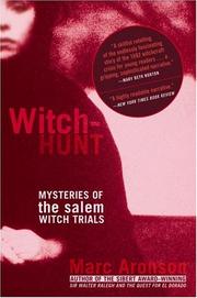 Cover of: Witch-Hunt by Marc Aronson