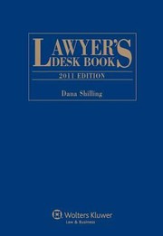 Cover of: Lawyers Desk Book 2011