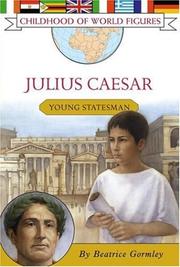 Cover of: Julius Caesar: Young Statesman (Childhood of World Figures)