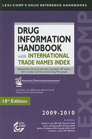 Cover of: Drug Information Handbook With International Trade Names Index
