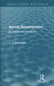 Cover of: Social Development
            
                Routledge Revivals