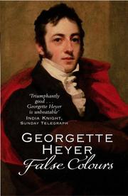 Cover of: False Colours by Georgette Heyer