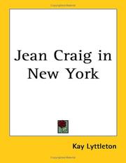 Cover of: Jean Craig in New York by Mary Anne Amsbary