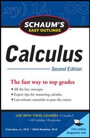 Cover of: Schaums Easy Outlines Calculus