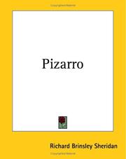 Cover of: Pizarro by Richard Brinsley Sheridan