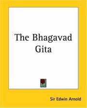 Cover of: The Bhagavad Gita by Edwin Arnold