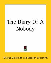 Cover of: The Diary Of A Nobody