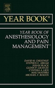 Cover of: Year Book Of Anesthesiology And Pain Management 2011