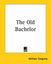 Cover of: The Old Bachelor