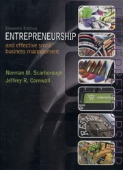 Cover of: Entrepreneurship And Effective Small Business Management by 