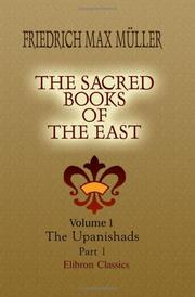 The Sacred Books of the East by F. Max Müller