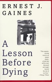 Cover of: A Lesson Before Dying
            
                Vintage Contemporaries Turtleback by 