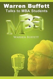Cover of: Warren Buffett Talks To Mba Students