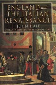 Cover of: England and the Italian Renaissance: The Growth of Interest in its History and Art