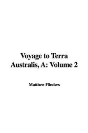 Cover of: Voyage to Terra Australis by George Mortimer