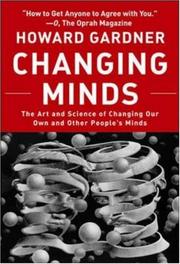 Changing Minds by Howard Gardner
