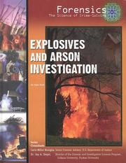 Cover of: Explosives and arson investigation