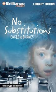 Cover of: No Substitutions