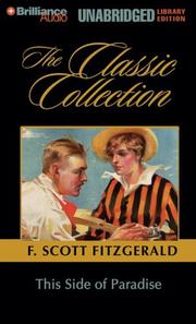 Cover of: This Side of Paradise (Classic Collection) by F. Scott Fitzgerald