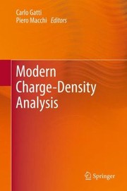 Cover of: Modern Chargedensity Analysis