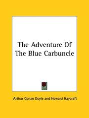 The Adventure of the Blue Carbuncle by Arthur Conan Doyle OL161167A