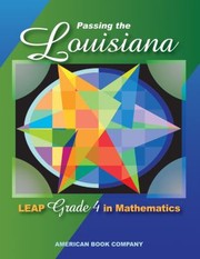 Cover of: Passing The Louisiana Leap Grade 4 In Mathematics