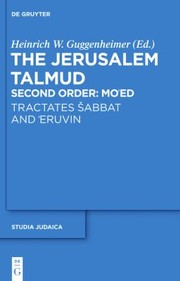 Cover of: The Jerusalem Talmud Talmud Yerualmi