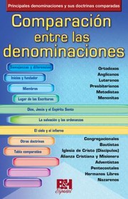 Cover of: Comparacion Entre Las Denominaciones Comparison Between The Names