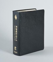 Cover of: New International Version Fire Bible Black Bonded Leather