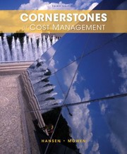 Cover of: Cornerstones Of Cost Management