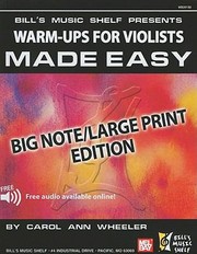 Cover of: Warmups For The Violists Made Easy