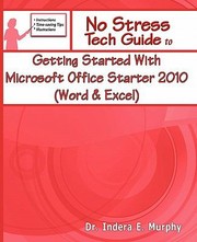 Cover of: Getting Started With Microsoft Office Starter 2010 Word Excel