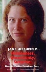 Hiddenness, Uncertainty, Surprise by Jane Hirshfield