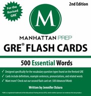 Cover of: Manhattan Prep Gre Flash Cards by 