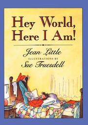 Cover of: Hey world, here I am!