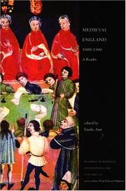 Cover of: Medieval England, 1000 - 1500: A Reader (Readings in Medieval Civilizations and Cultures, 6)