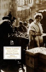Cover of: Emma Lazarus: selected poems and other writings