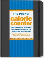 Cover of: The Pocket Calorie Counter The Complete Discreet And Portable Guide For Managing Your Health