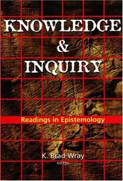 Cover of: Knowledge & Inquiry